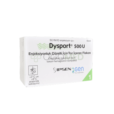 Dysport 500u Non-English Packaging 1 Vial